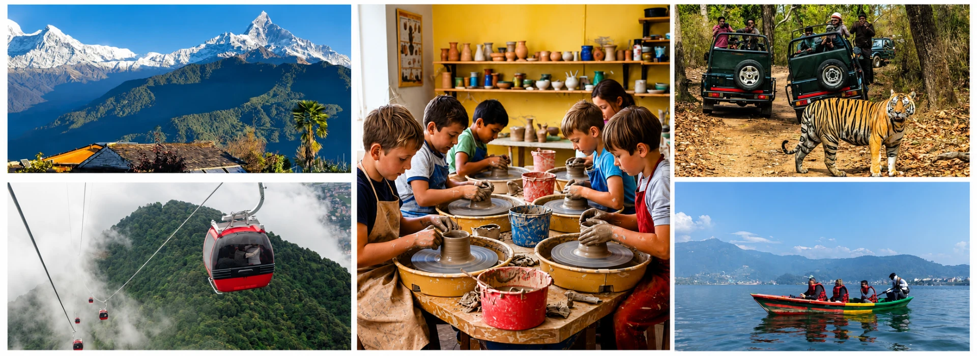Nepal family adventure tour with kids in Kathmandu Chitwan and Pokhara