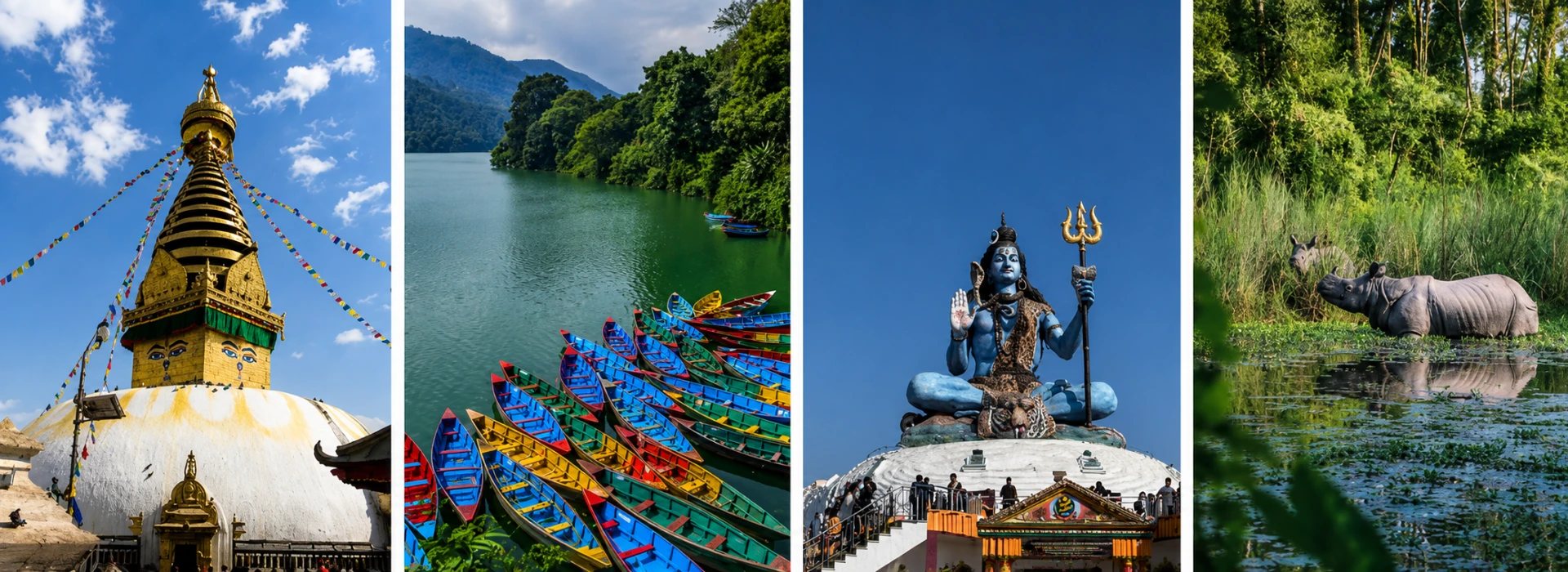 8 day Nepal family tour with Kathmandu, Pokhara and Chitwan highlights