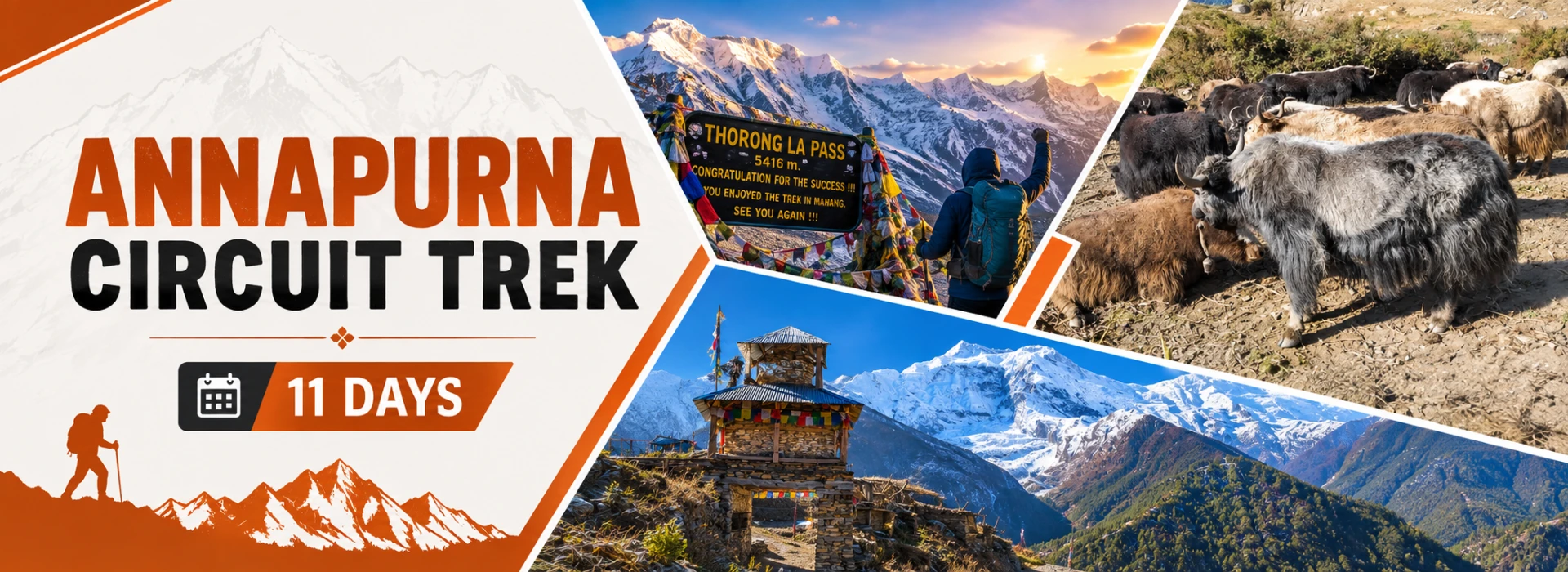 Annapurna Circuit Trek 11 Days Thorong La Pass Nepal