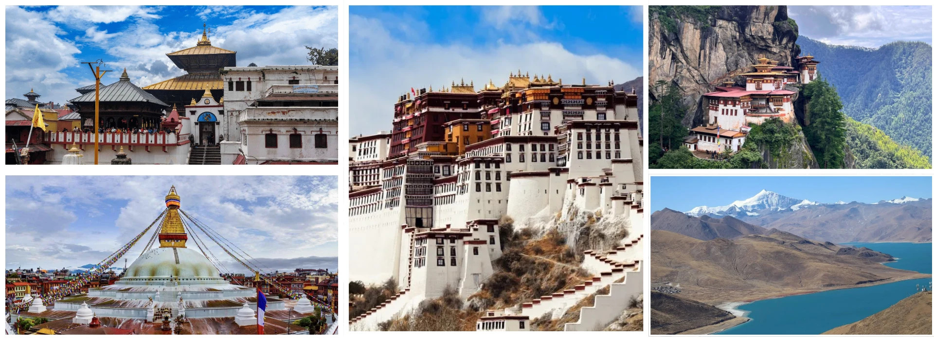 Nepal Bhutan Tibet Tour 19 Days Himalayan journey with cultural sites and mountain views