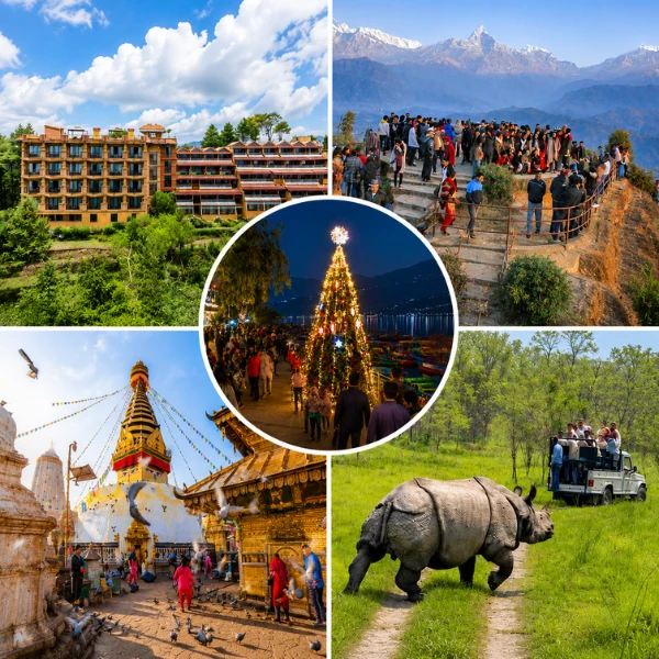 Christmas and New Year tour in Nepal Himalayas