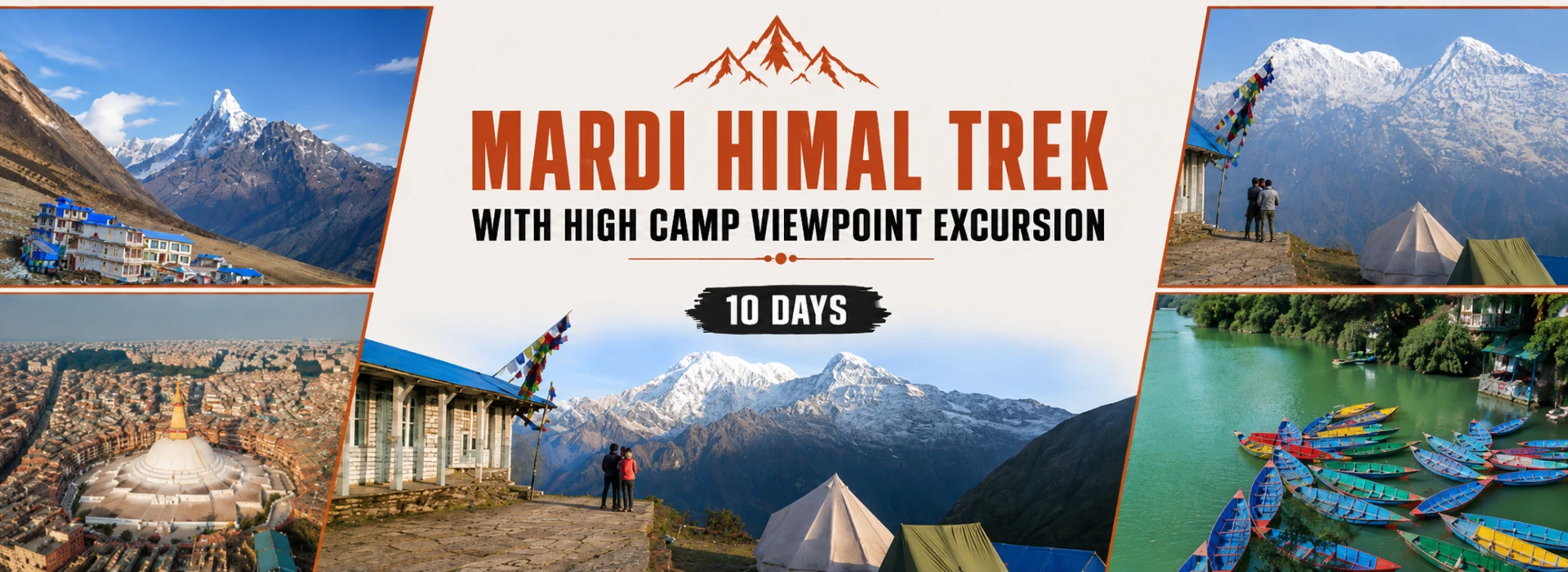 Mardi Himal Trek with High Camp viewpoint excursion