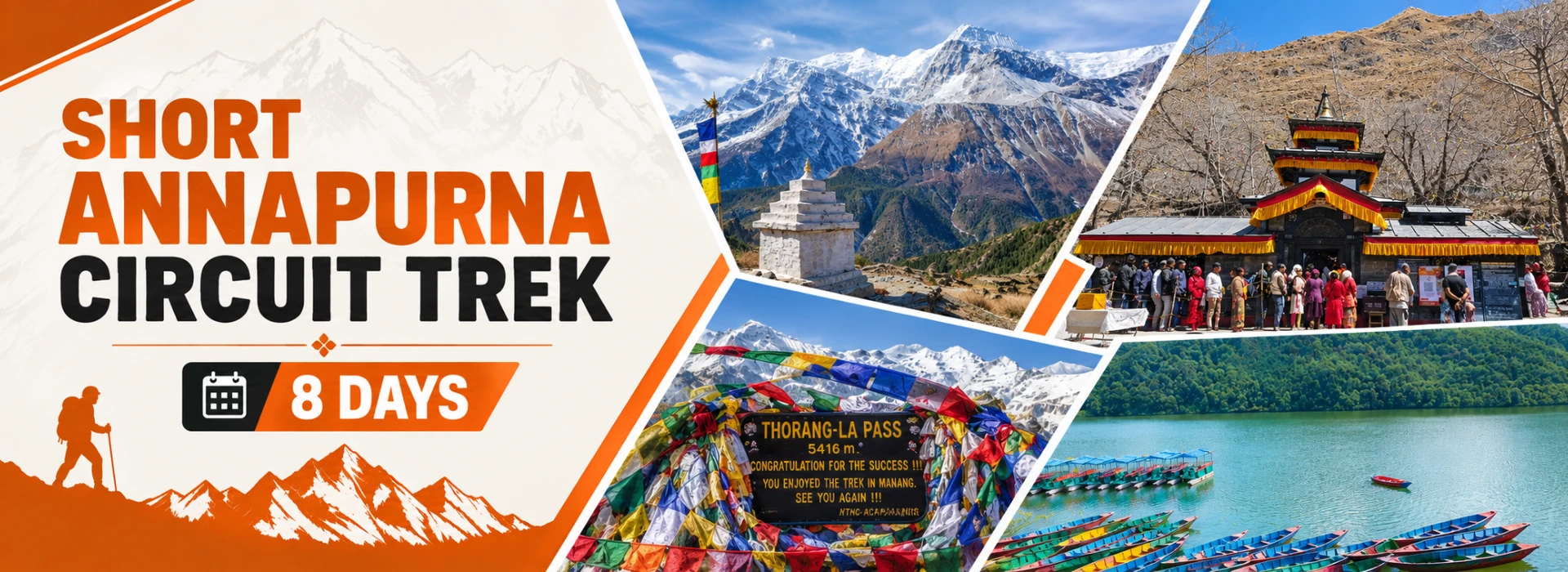 Short Annapurna Circuit Trek through the Annapurna mountain region