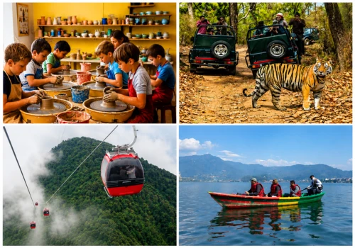 Nepal family adventure tour with kids in Kathmandu Chitwan and Pokhara