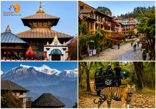 Scenic Annapurna Foothills Holiday route with mountain views, village walks, Pokhara, and Chitwan activities in Nepal.