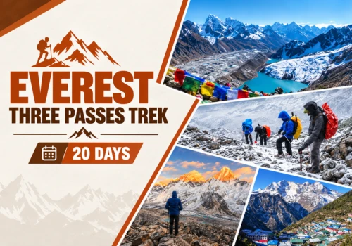 Everest Three Passes Trek, 20 days