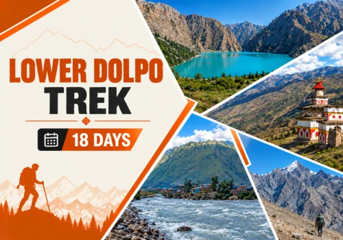 Lower Dolpo Trek through remote Himalayan valleys and high mountain terrain